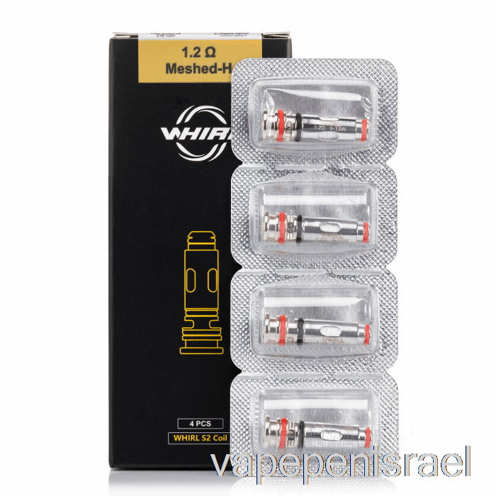 חד פעמי Vape Israel Uwell Whirl S2 סלילים חלופיים 1.2ohm סלילים